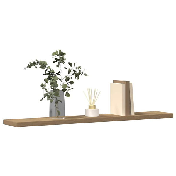 Kirjahyllytasot 4 kpl artesaani tammi 60x10x1,5 cm lastulevy