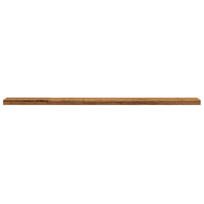 Seinähyllyt 4 kpl vanha puu 60x20x1,5 cm tekninen puu