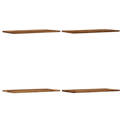 Seinähyllyt 4 kpl vanha puu 60x30x1,5 cm tekninen puu