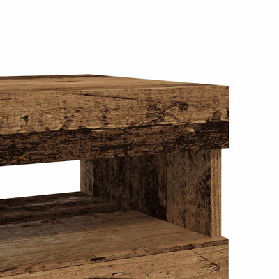 Tv-kaappisarja Noela (2-osainen led-valoilla vanhaa puutavaraa)