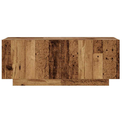 TV-taso vanha puu 100x35x40 cm tekninen puu