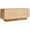 TV-taso vanha puu 100x35x40 cm tekninen puu