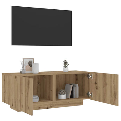 TV-taso artesaani tammi 100x35x40 cm tekninen puu