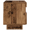 TV-kaappi LED-valoilla Old Wood 80x35x40 cm Engineered Wood