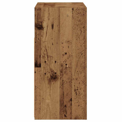 Vanha puu senkki led-valoilla Panaghia 80x35x75cm (teknillinen puu)