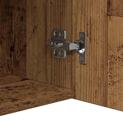 Vanha puu senkki led-valoilla Panaghia 80x35x75cm (teknillinen puu)