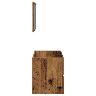 Kylpyhuonekaappi peilillä Arames (vanhaa puutavaraa)