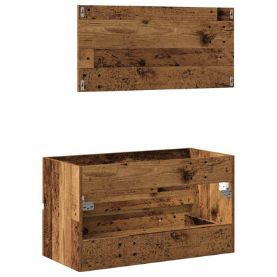 Kylpyhuonekaappi peilillä Arames (vanhaa puutavaraa)