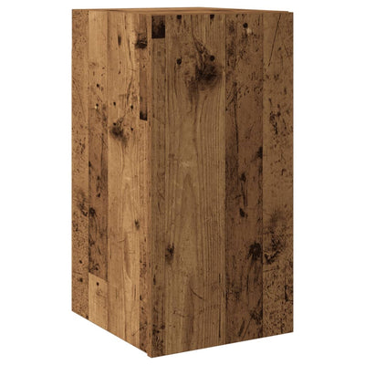 TV-taso vanhaa puuta 30,5x30x60 cm lastulevy
