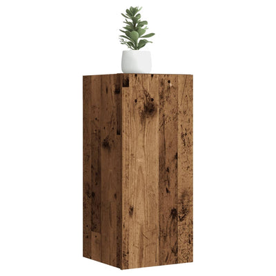 TV-taso vanhaa puuta 30,5x30x60 cm lastulevy
