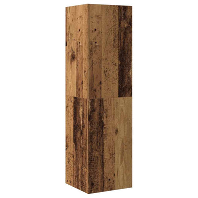 TV Kaappi Old Wood 30,5x30x110 cm tekninen puu