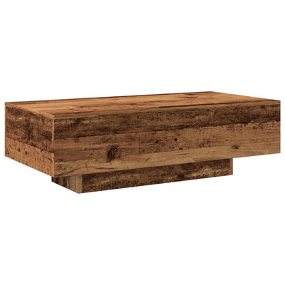 Sohvapöytä vanhaa puuta 100x49,5x31 cm tekninen puu