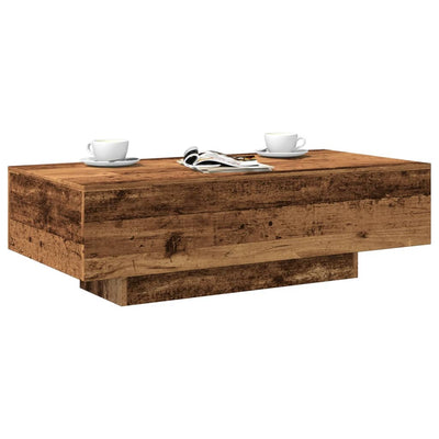 Sohvapöytä vanhaa puuta 100x49,5x31 cm tekninen puu