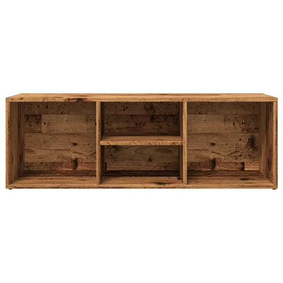 Kenkien säilytyspenkki vanha puu 105x35x35 cm tekninen puu