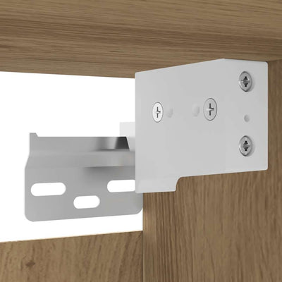 Seinä-tv-kaappi artisan oak Elivia 30,5x30x30cm