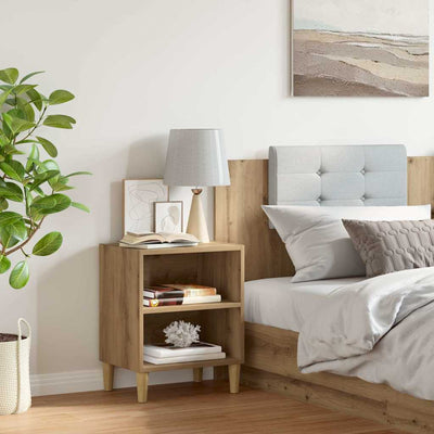 Artisan oak yöpöytäkaappi Milanca 40x30x50cm (puinen)