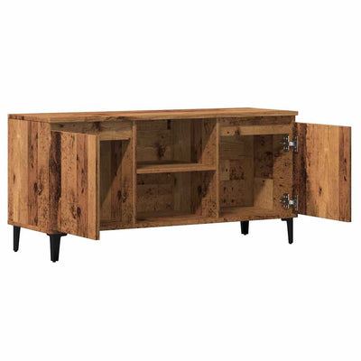 Vanha puu tv kaappi Antoniade 102x35x50cm (puinen)
