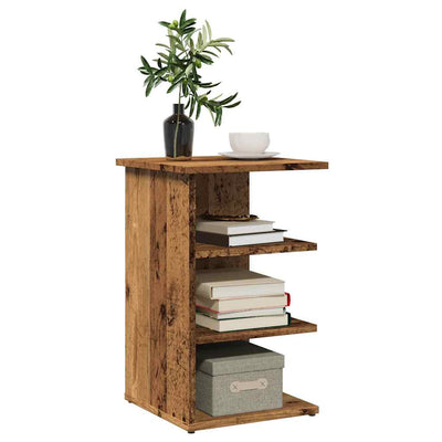 Vanha puu senkki Medine 35x35x55cm (puinen)