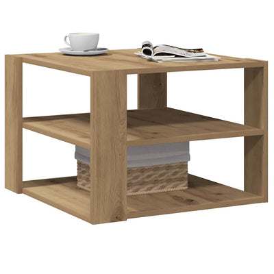 Artesaani tammi sohvapöytä Mindresti 58x58x40cm (puinen)