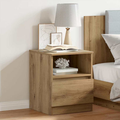 Artisan oak yöpöytäkaappi Tasi 40x40x50cm (puinen)