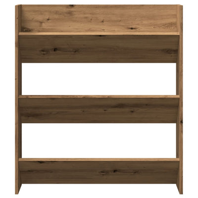 Seinäkenkäkaappi artesaani tammi 80x18x90 cm tekninen puu