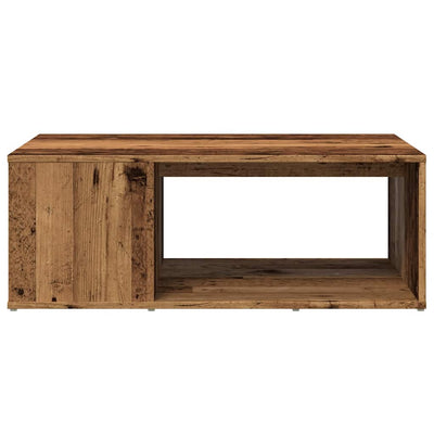 Sohvapöytä vanhaa puuta 90x67x33 cm lastulevy