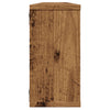 Kuutioseinähyllyt 2 kpl Vanha Puu 100x15x30 cm lastulevy
