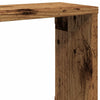 Kuutioseinähyllyt 2 kpl Vanha Puu 100x15x30 cm lastulevy