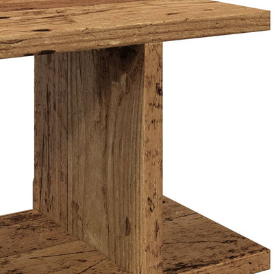 Seinähyllyt 2 kpl vanhaa puuta 75x18x20 cm tekninen puu