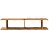 Seinähyllyt 2 kpl Old Wood 90x18x20 cm Engineered Wood