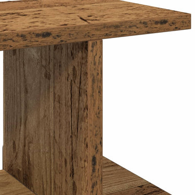 Seinähyllyt 2 kpl vanhaa puuta 105x18x20 cm tekninen puu