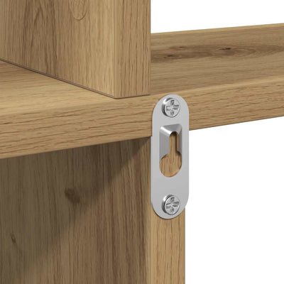 Tammi seinähylly käsityöläinen Dulcean 80x15x78,5cm (lastulevy)