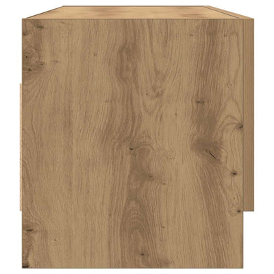 Vaatekaappi käsityöläinen tammi 100x32,5x35 cm tekninen puu