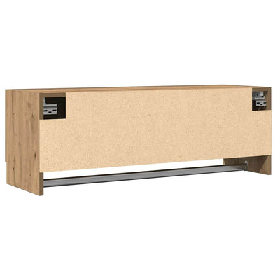 Vaatekaappi käsityöläinen tammi 100x32,5x35 cm tekninen puu