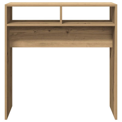 Konsolipöytä artesaani tammi 78x30x80 cm tekninen puu