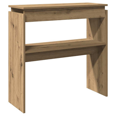 Konsolipöytä artesaani tammi 80x30x80 cm tekninen puu