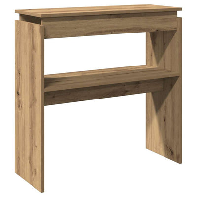Konsolipöytä artesaani tammi 80x30x80 cm tekninen puu