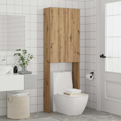 Käsityöläinen tammi pesukonekaappi Zoe 64x25,5x190cm