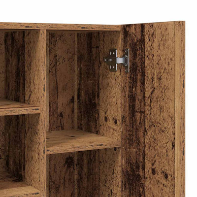 Vanha puu pesukonekaappi Niculcea 64x25,5x190cm