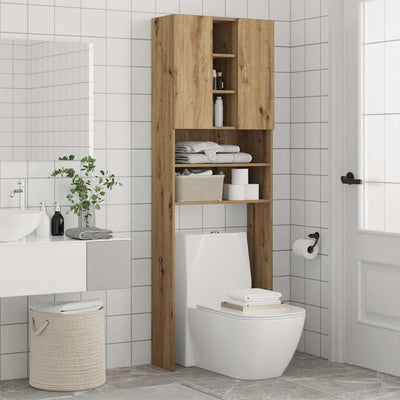 Käsityöläinen tammi pesukonekaappi Niculcea 64x25,5x190cm