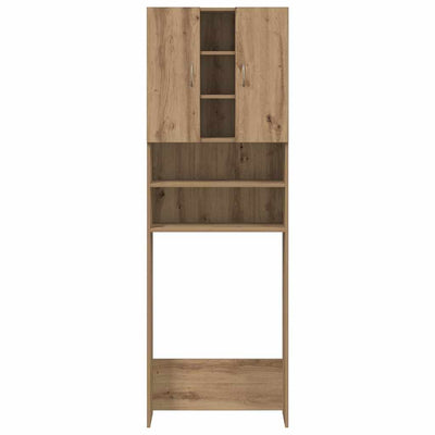 Käsityöläinen tammi pesukonekaappi Niculcea 64x25,5x190cm