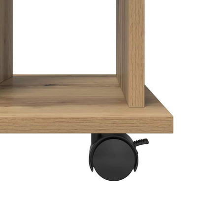 Artesaani tammi kaappi pyörillä Gagriel 60x45x60cm (puinen)