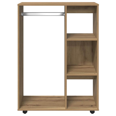 Käsityöläinen tammi vaatekaappi Mouhammad 80x40x110cm (puinen)