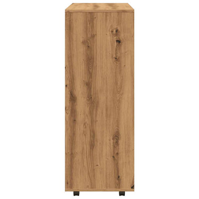 Vaatekaappi käsityöläinen tammi 80x40x110 cm tekninen puu