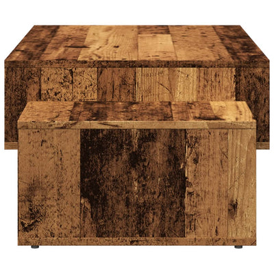 Sohvapöytä vanha puu 105x55x32 cm lastulevy