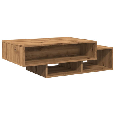Sohvapöytä artesaani tammi 105x55x32 cm tekninen puu