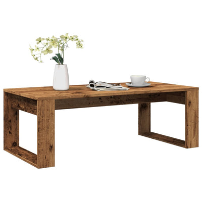 Sohvapöytä vanha puu 102x50x35 cm tekninen puu