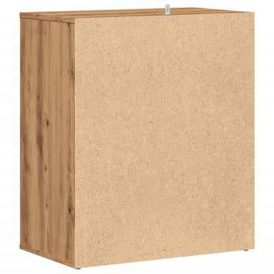 Kenkäkaappi käsityöläinen tammi 60x35x70 cm lastulevy