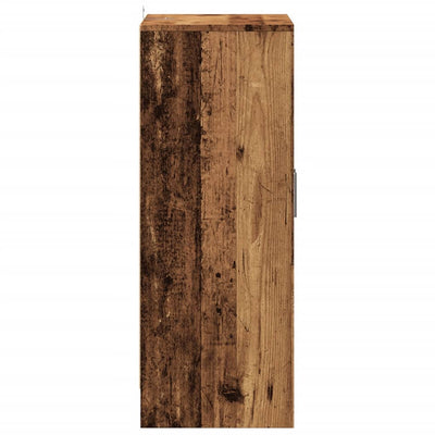 Kenkäkaappi vanhaa puuta 60x35x92 cm lastulevy