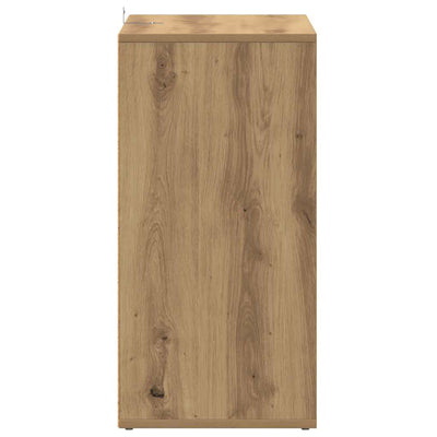 Käsityöläinen tammi kenkäkaappi Tibor 60x35x70cm (lastulevy)